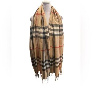 Burberry London long/wide scarf